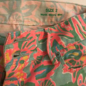 (2) Lily Pulitzer Skinny Jeans